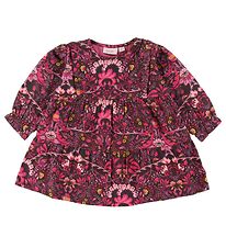 Noa Noa miniature Robe - Marron av. Fleurs