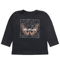 Petit by Sofie Schnoor Blouse - Elenor - Black w. Print