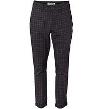 Hound Trousers - Fashion Chino - Black w. Checks