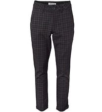 Hound Pantalon - Mode Chino - Noir av. Carreaux