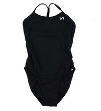 TYR Zwempak - Solid Durafast Cutoutfit - Zwart