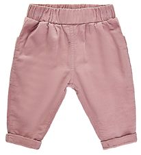 Minymo Pantalon en Velours Ctel - Rose des bois