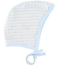 Fixoni Babyhjälm - Light Blue m. Ränder