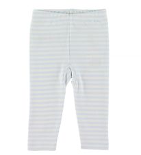Fixoni Leggings - Light Blue w. Stripes