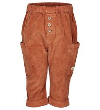 En Fant Corduroy Trousers - Leather Brown