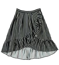 Molo Skirt - Blondie - Vertical BW Stripe