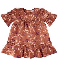 Noa Noa miniature Kleid - Brown m. Blumen