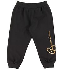 Versace Pantalon de Jogging - Noir av. Or