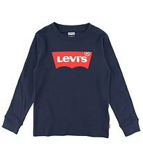Levis Long Sleeve Top - Batwing - Dress Blues w. Logo
