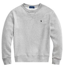 Polo Ralph Lauren Sweatshirt - Grijs Gevlekt m. Logo