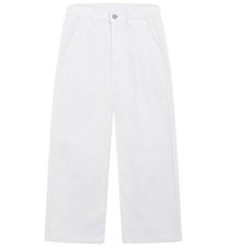 Grunt Corduroy Trousers - Taylor - White