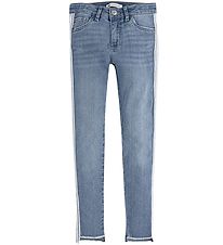 Levis Jeans - 710 Super Skinny - Keine Diggity m. Silberstreifen