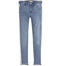 Levis Jeans - 710 Super Skinny - No Diggity w. Silver Stripe