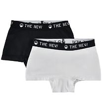 The New Shorty - 2 Pack - Noir/Blanc