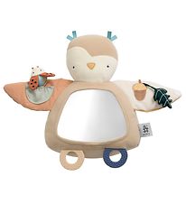 Sebra Activity Soft Toy - The Owl Blinky - Maple Beige