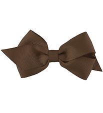 Little Wonders Bow Hair Clip - Viola - 6 cm - Black Coffee