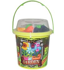 Wild Republic Bucket w. Toys - 24 pcs. - Garden Playset