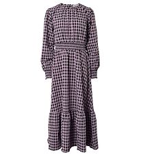 Hound Dress - Purple Check