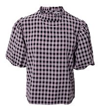 Hound Shirt Blouse - Purple Check