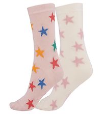 Molo Socks - 2-pack - Nesi - Rainbow Stars