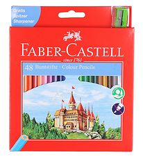 Faber-Castell Crayons de couleur - Chteau - 48 pices - Multico