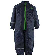 CeLaVi Thermokleidung - Navy m. Grün