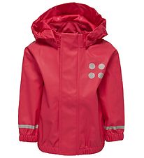 LEGO Wear Rain Jacket - Dark Pink