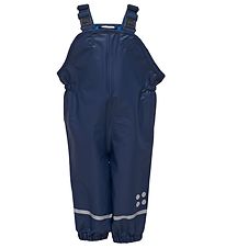 LEGO Wear Rain Pants w. Suspenders - Navy