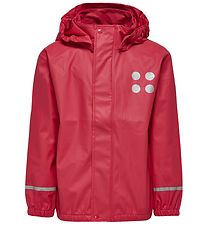 LEGO Wear Rain Jacket - Dark Pink