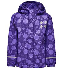 LEGO® Wear Rain Jacket - Purple w. Print