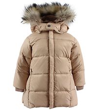 Ver de Terre Down Jacket w. Fur Hood - Light Rose