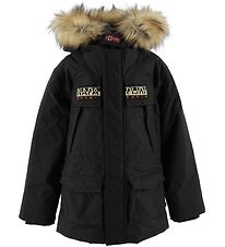 Napapijri Winterjacke - Skidoo Open Long - Schwarz