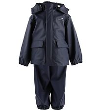 Ver de Terre Regenkleding - PU - Navy