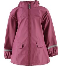 Color Kids Regenjacke - Eldon - PU - Dunkelrosa