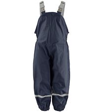 Color Kids Regenhose m. Trger - PU - Navy