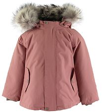 Mini A Ture Winterjas - Wally Fur - Verwelkt Rose