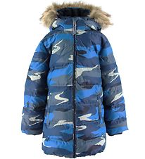 GANT Padded Jacket - Landscape - Blue