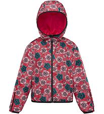Moncler Jacket - Breanna - Red w. Flowers