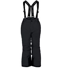 LEGO Wear Ski Pants w. Suspenders - LWPowai - Black