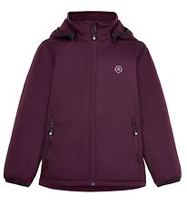 Color Kids Softshell Jacket Jacket - Potent Purple