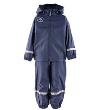 Color Kids Regenkleidung m. Träger/Fleece - PU - Dress Blues