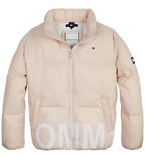 Tommy Hilfiger Padded Jacket - Tonal - Smooth Stone