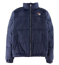 Fila Gevoerde Jas - Chaylse - Navy