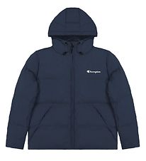 Champion Fashion Steppjacke - Navy m. Logo