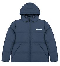 Champion Steppjacke - Blau m. Logo