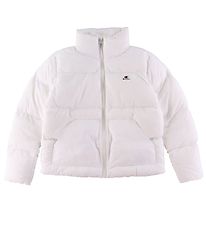Champion Fashion Steppjacke - Weiß m. Logo