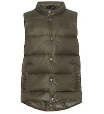 Ver de Terre Down Gilet - Dark Moss