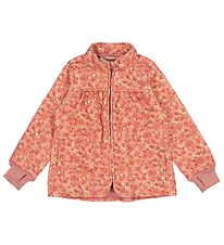 Wheat Thermo Jacket - Thilde - Sandstone Flowers