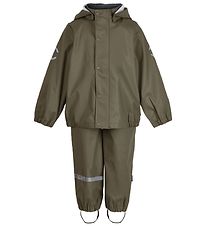 Mikk-Line Vtements de Pluie - Recycl - PU - Dusty Olive