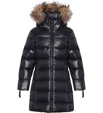 Ver de Terre Down Jacket w. Fur - Black